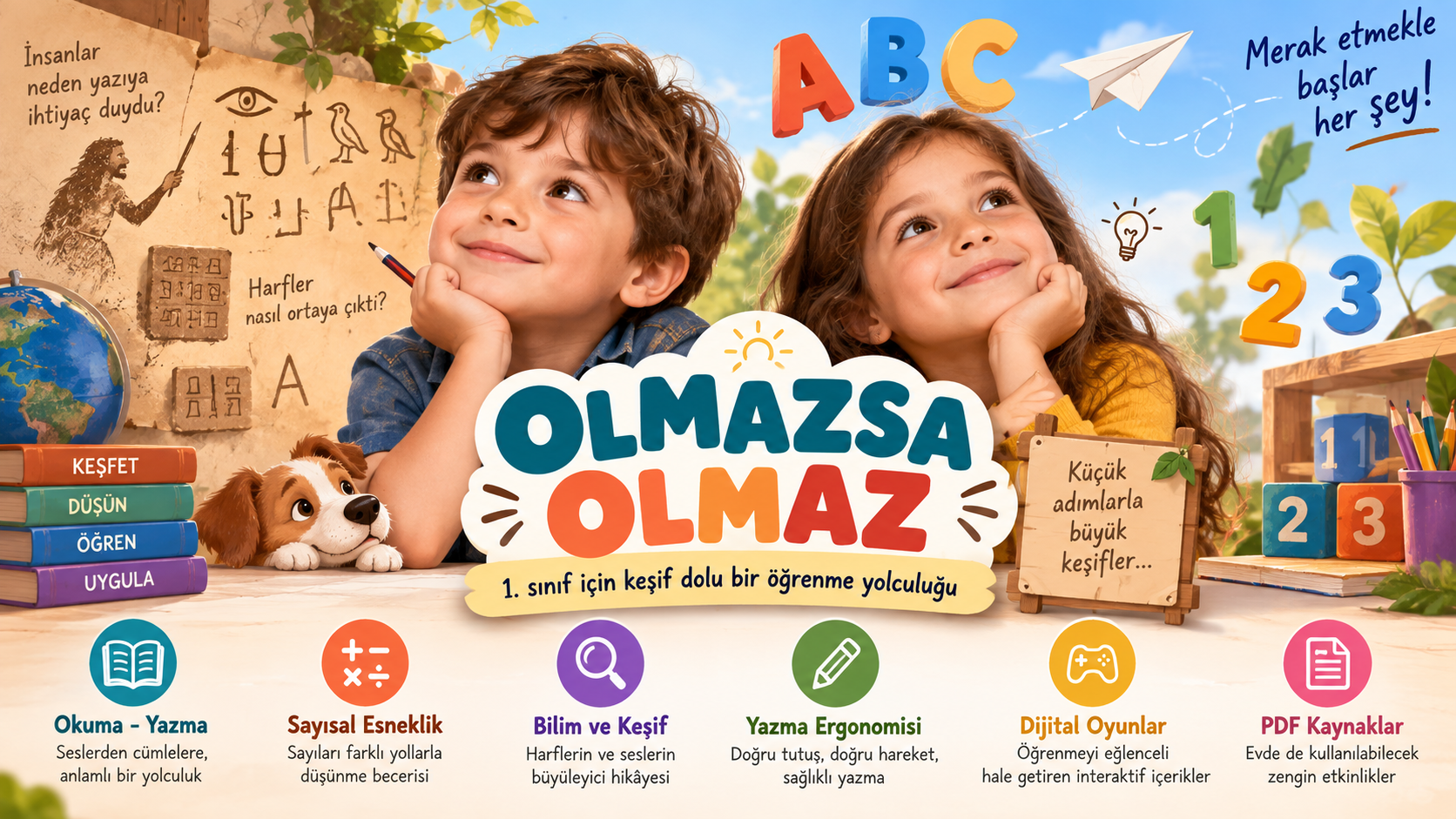 1.SINIF-OLMAZSA OLMAZ EĞİTİMİ -OKUNAKLI YAZMA VE 1-20 ARASI SAYISAL ESNEKLİK